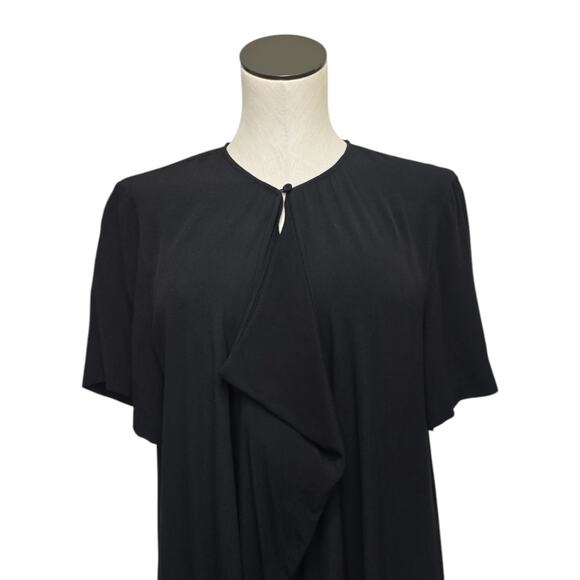 & Other Stories Balloon Slouchy Midi Dress Size 10 Minimalist Relaxed Fit Draped - Picture 7 of 9